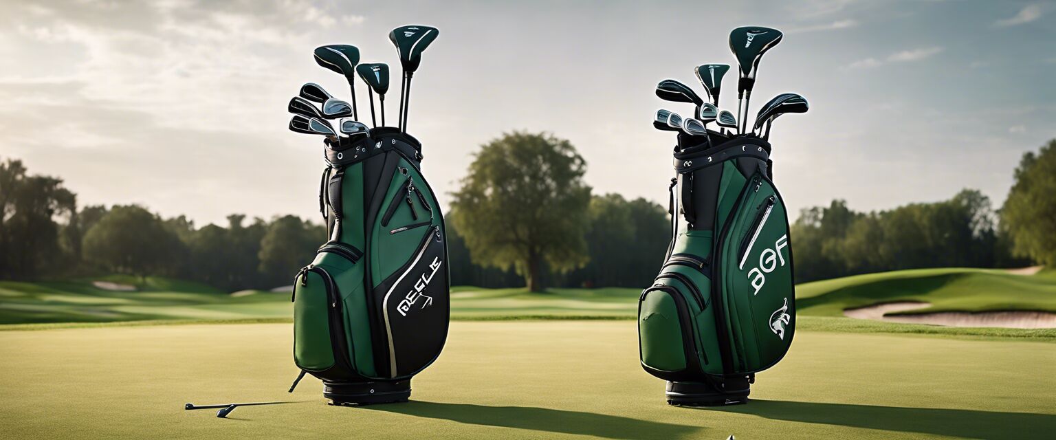 Image of a golf stand bag