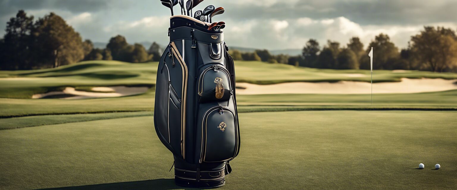 Image of a travel golf bag